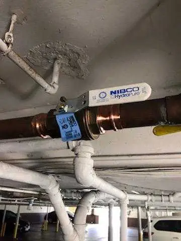 Copper pipe repair and valve work for Backflow Testing in Palms
